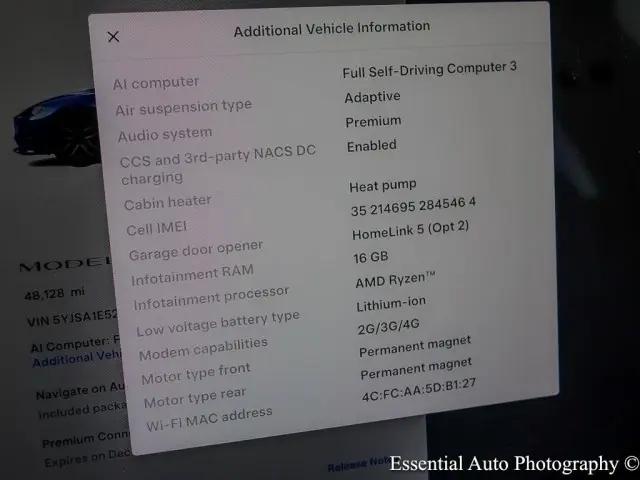 2022 Tesla Model S Dual Motor All-Wheel Drive