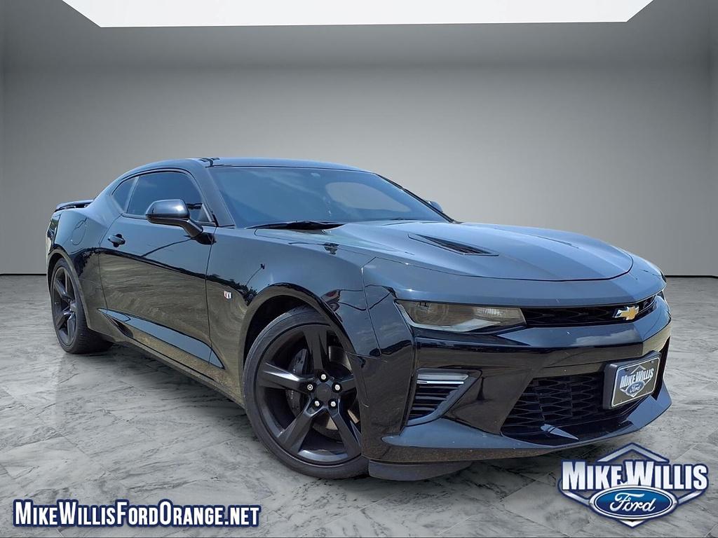 Black 2018 Chevrolet Camaro Coupe Rear-Wheel Drive 8-Speed Automatic