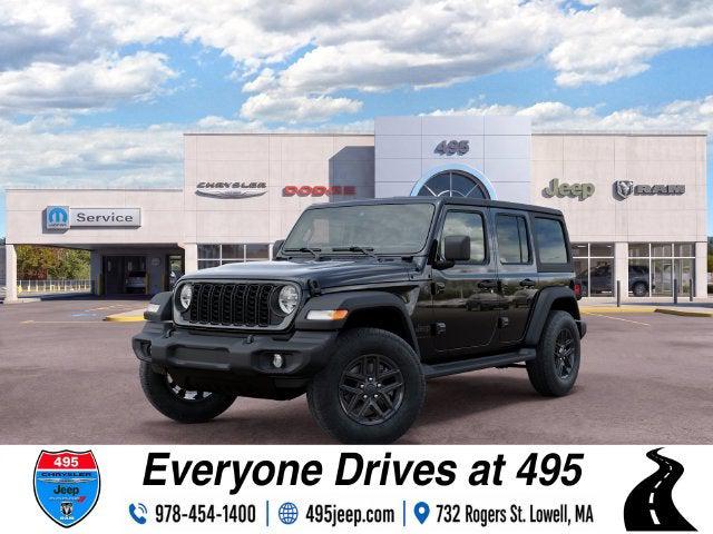 2026 Jeep Wrangler 4-Door Sport S 4x4 for sale in Lowell, MA