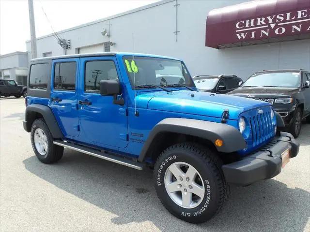 2016 Jeep Wrangler Unlimited Sport for sale in Winona, MN