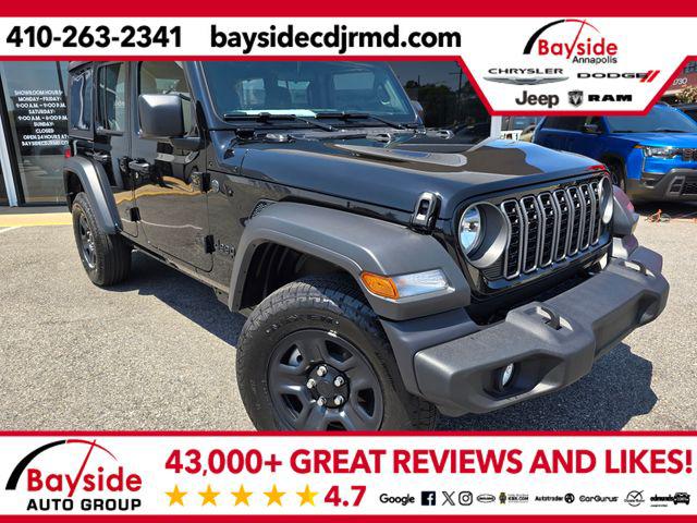 2026 Jeep Wrangler WRANGLER 4-DOOR SPORT 2026 Jeep Wrangler WRANGLER 4-DOOR SPORT