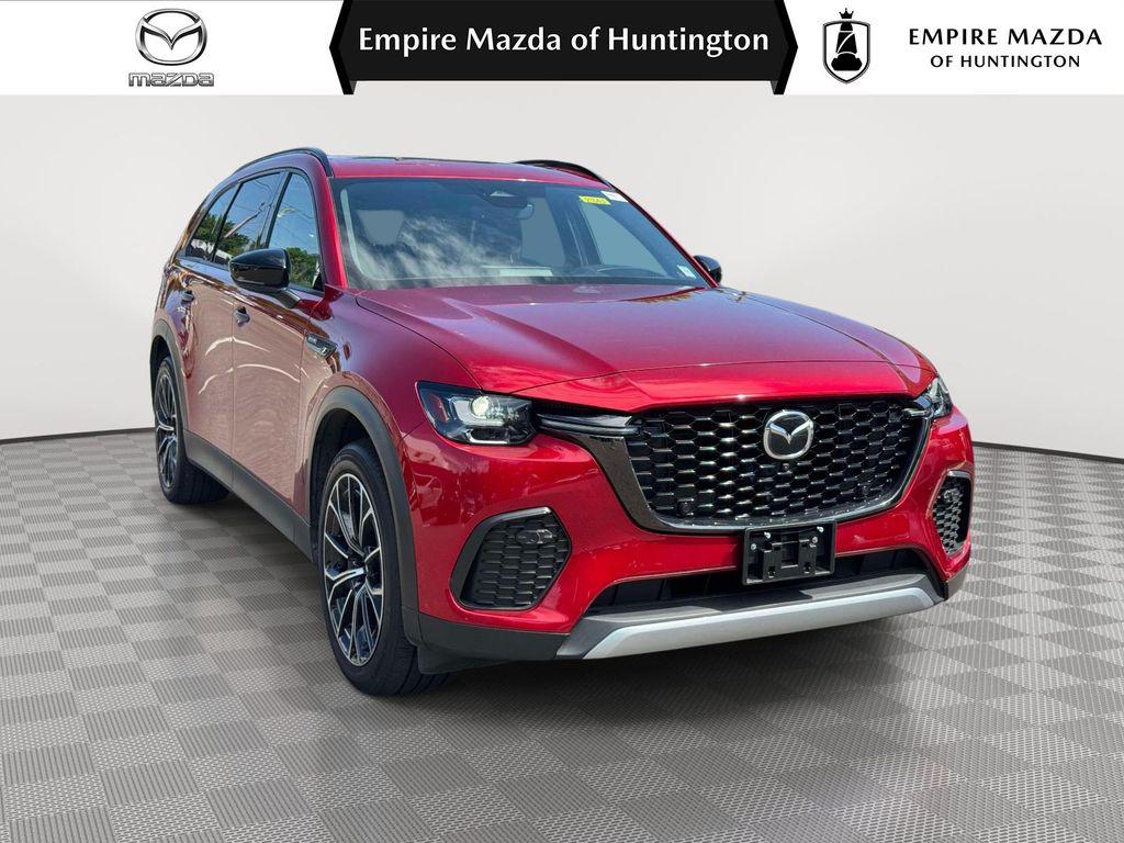 Soul Red Crystal Metallic 2025 Mazda CX-70 PHEV Premium Plus AWD SUV / Crossover All-Wheel Drive 8-Speed Automatic