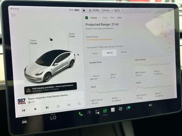 2021 Tesla Model 3 Standard Range Plus Rear-Wheel Drive