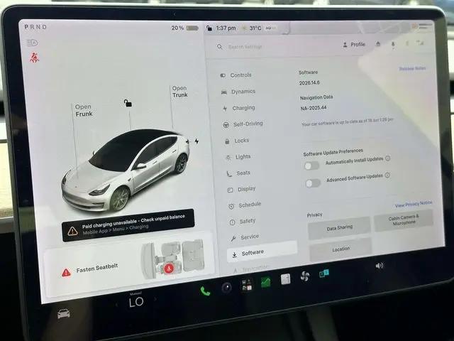 2021 Tesla Model 3 Standard Range Plus Rear-Wheel Drive