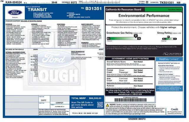 2026 Ford Transit Cargo Van T-350