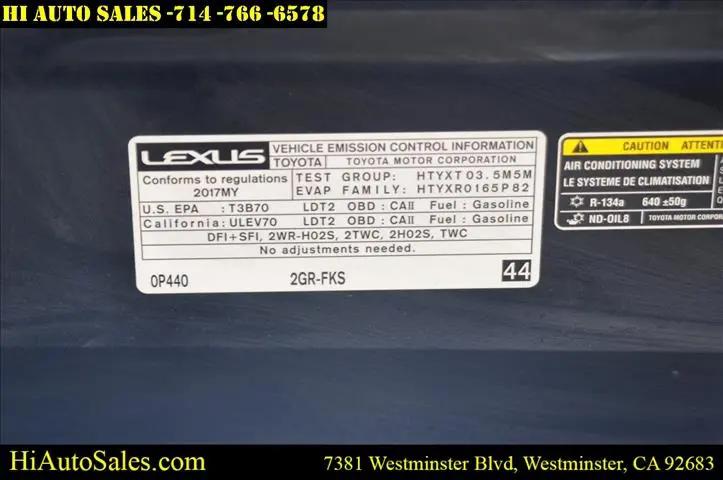 2017 Lexus RX 350 RX 350