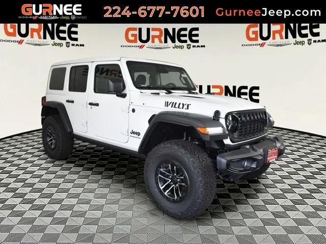 2026 Jeep Wrangler 4-Door Willys 4x4 for sale in Gurnee, IL