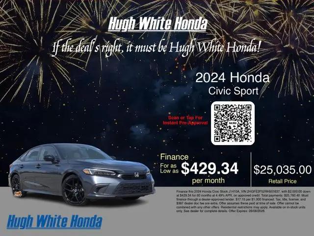 2024 Honda Civic Sport for sale near Columbus, OH