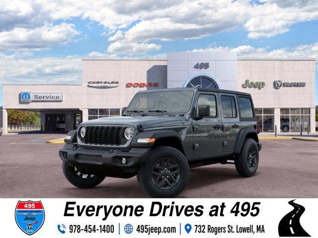 2026 Jeep Wrangler 4-Door Sport S 4x4 for sale in Lowell, MA