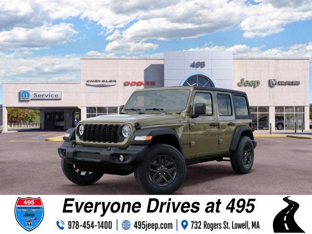 2026 Jeep Wrangler 4-Door Sport S 4x4 for sale in Lowell, MA