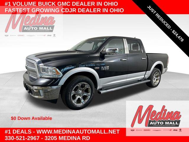 2017 Ram 1500 Laramie Crew Cab 4x4 5'7" Box for sale in Medina, OH
