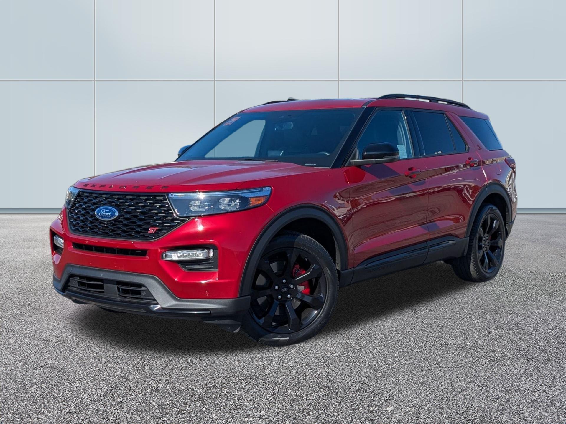 RAPID RED MET TINTED CC 2023 Ford Explorer ST AWD SUV / Crossover All-Wheel Drive Automatic
