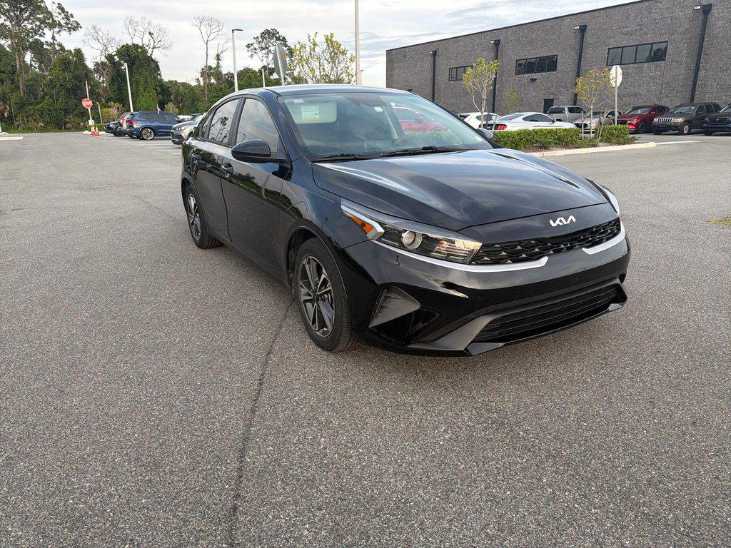 Aurora Black 2023 Kia Forte Sedan Front-Wheel Drive 