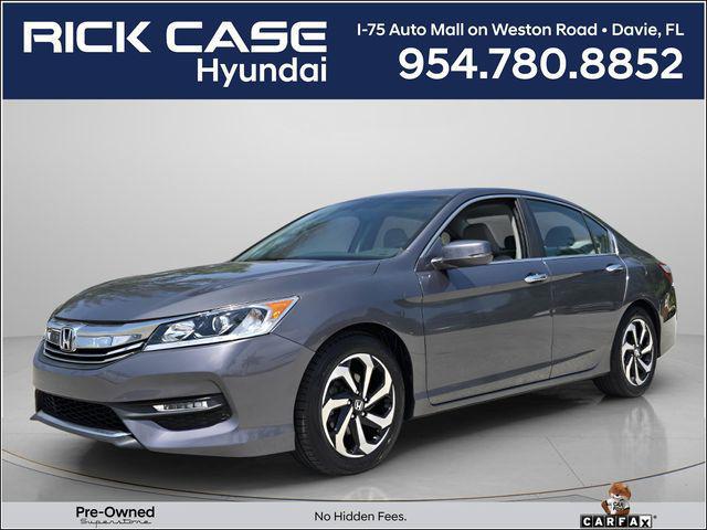2017 Honda Accord EX-L for sale in DAVIE, FL