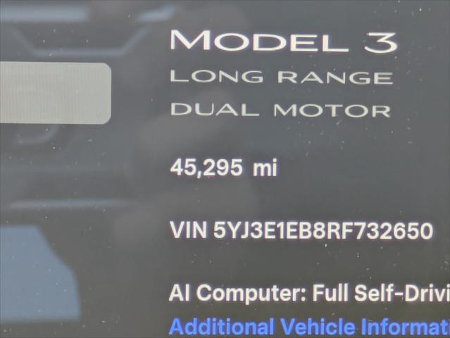 2024 Tesla Model 3 Long Range Dual Motor All-Wheel Drive