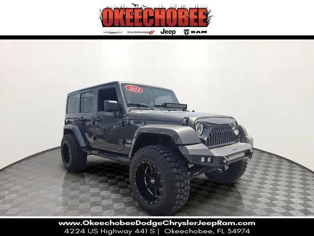 2014 Jeep Wrangler Unlimited Sahara for sale in Okeechobee, FL