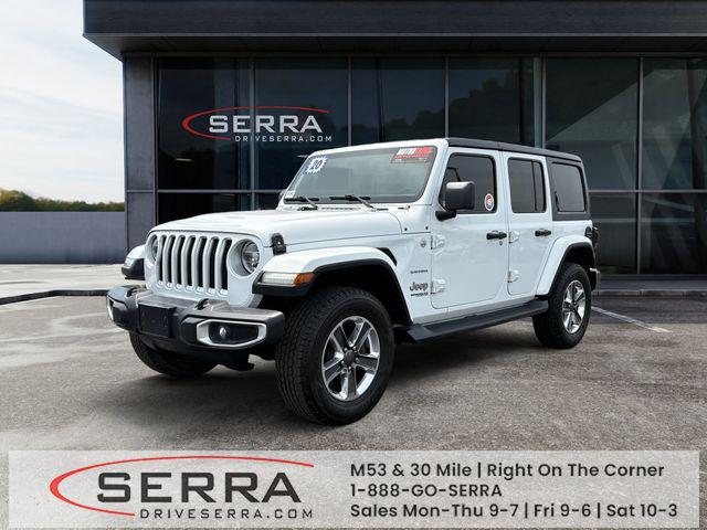 Bright White 2020 Jeep Wrangler SUV / Crossover Four-Wheel Drive Automatic