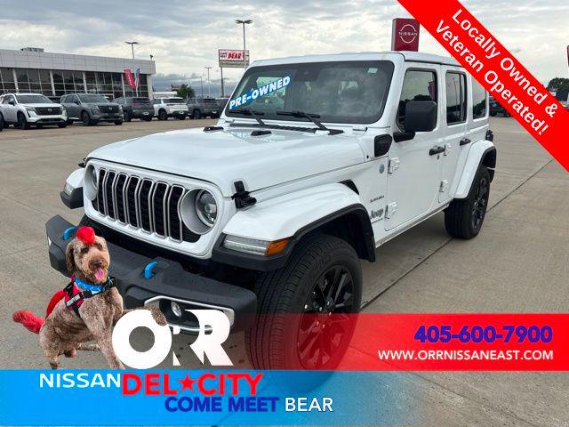 2024 Jeep Wrangler 4xe Sahara 4xe for sale in Del City, OK