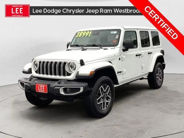 2025 Jeep Wrangler 4-Door Sahara 4x4 for sale in Westbrook, ME