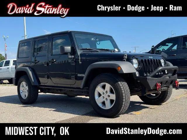 2018 Jeep Wrangler JK Unlimited Sport S 4x4 for sale in Oklahoma City, OK