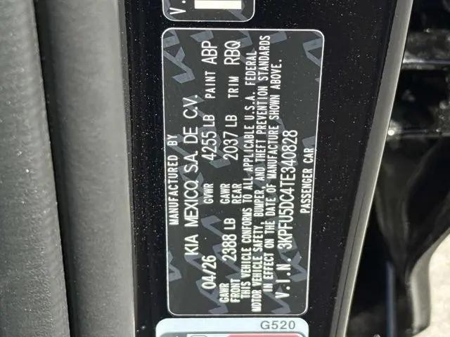 2026 Kia K4 GT-Line Turbo