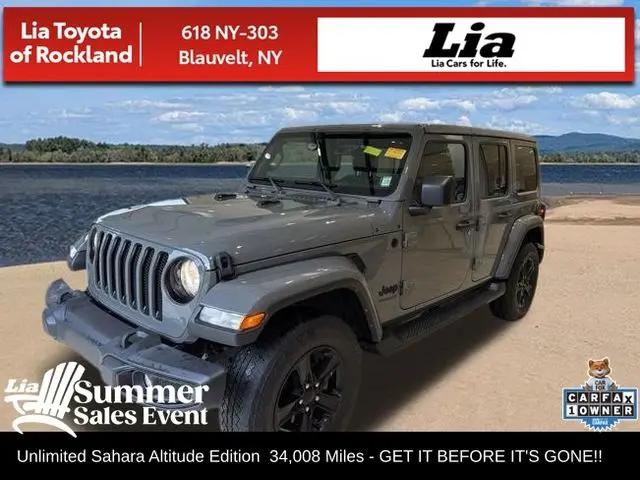 2022 Jeep Wrangler Unlimited Sahara Altitude 4x4 for sale in Blauvelt, NY