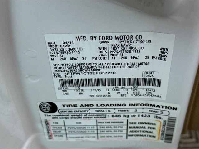 2014 Ford F-150 LARIAT