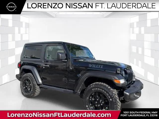 2023 Jeep Wrangler 2-Door Willys 4x4 for sale in Fort Lauderdale, FL