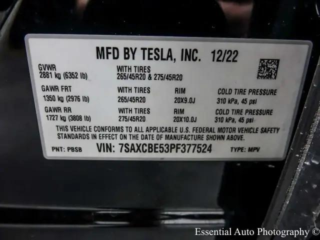 2023 Tesla Model X Standard Range