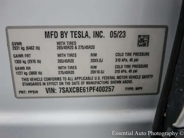 2023 Tesla Model X Plaid Tri Motor All-Wheel Drive