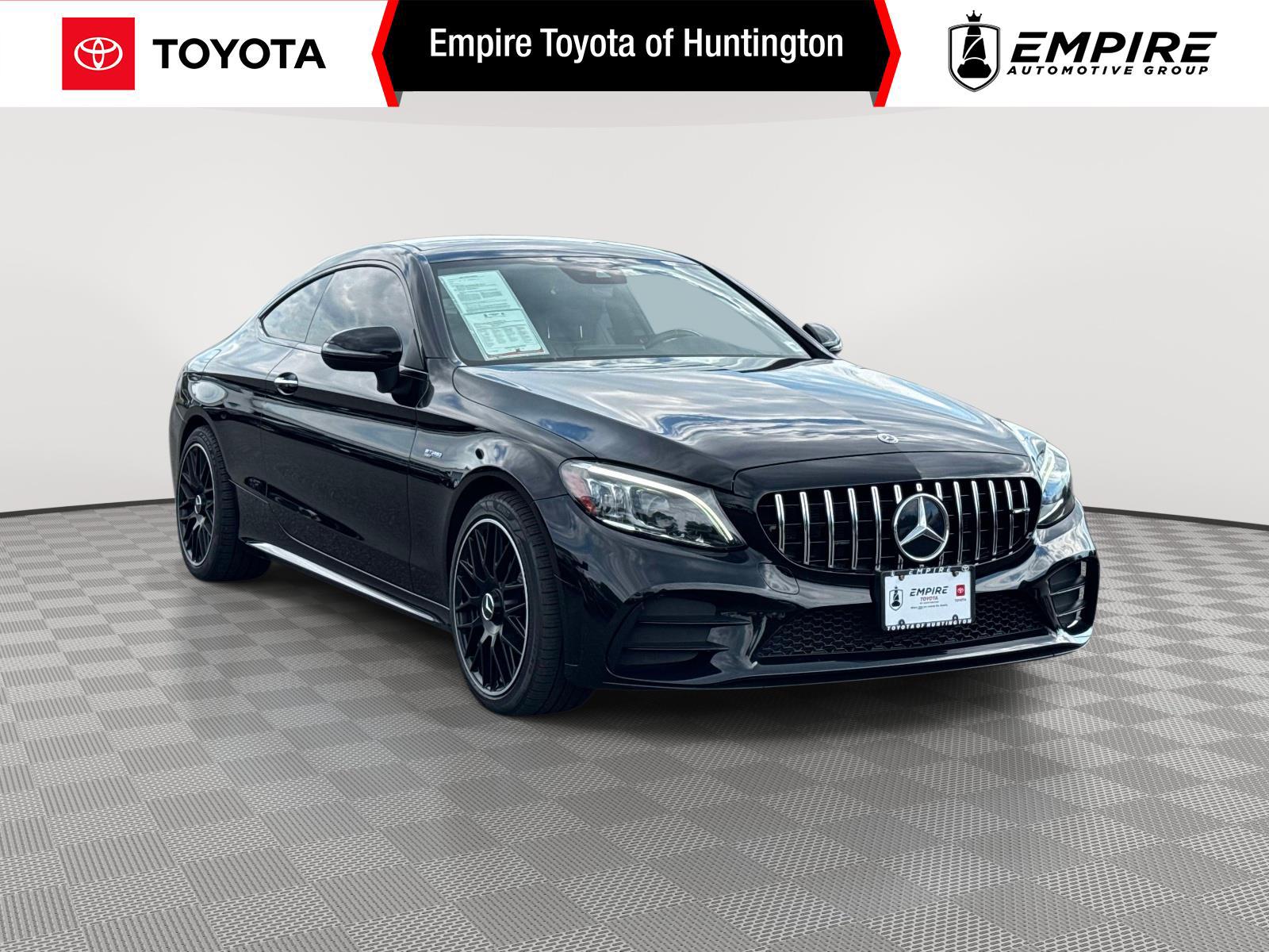 Black 2021 Mercedes-Benz C-Class Coupe All-Wheel Drive Automatic