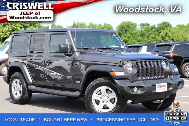 2021 Jeep Wrangler Unlimited Sport S 4x4 2021 Jeep Wrangler Unlimited Sport S 4x4