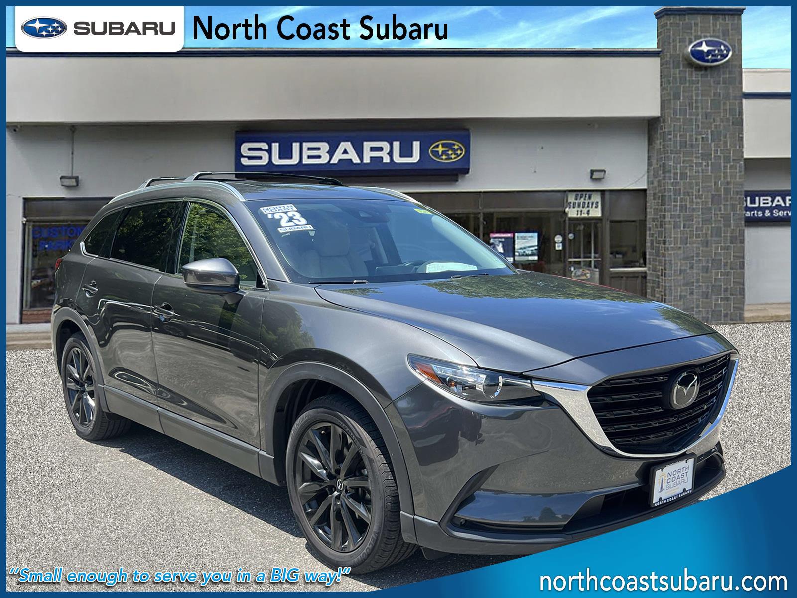 Machine Gray Metallic 2023 Mazda CX-9 SUV / Crossover All-Wheel Drive 6-Speed Automatic