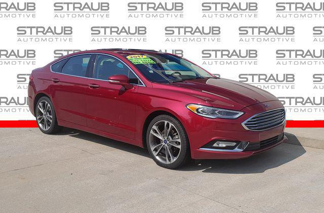 2017 Ford Fusion Titanium for sale in TRIADELPHIA, WV