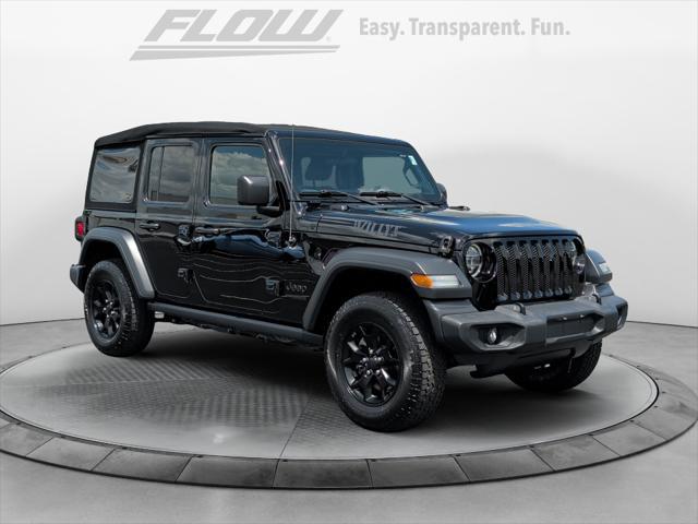 2020 Jeep Wrangler Willys 4x4 for sale in STATESVILLE, NC