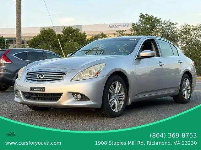 2013 INFINITI G37 Base for sale in Richmond, VA