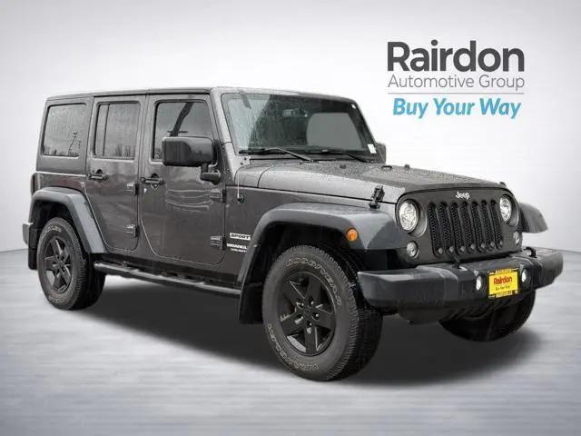 2017 Jeep Wrangler Unlimited Sport 4x4 for sale in Auburn, WA