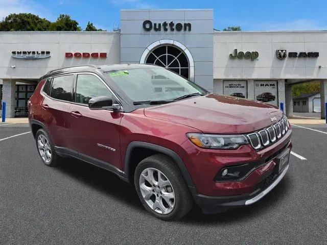 2022 Jeep Compass Limited 4x4 for sale in Hamburg, PA
