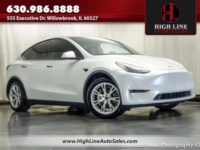 2021 Tesla Model Y Long Range Dual Motor All-Wheel Drive for sale in Willowbrook, IL