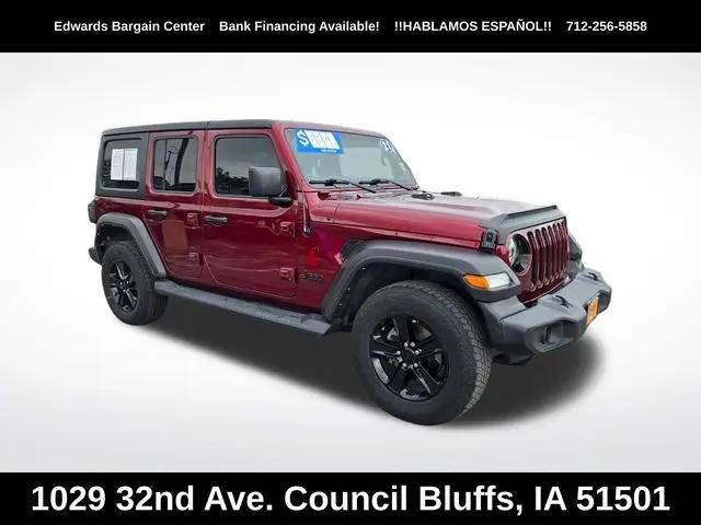 2021 Jeep Wrangler Sport Altitude 4x4 for sale in Council Bluffs, IA