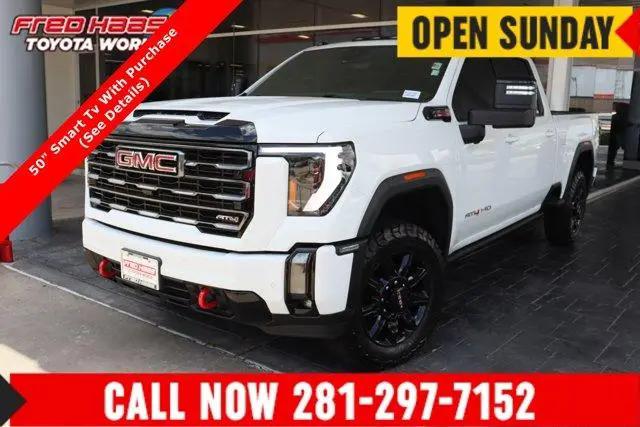 2024 GMC Sierra 2500HD 4WD Crew Cab Standard Bed AT4 for sale in Spring, TX