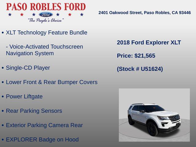 2018 Ford Explorer XLT