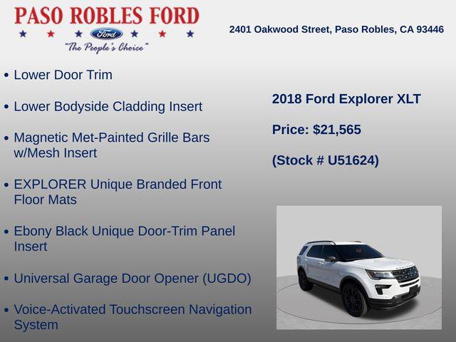 2018 Ford Explorer XLT