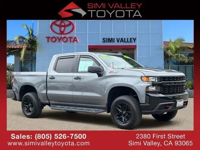 2021 Chevrolet Silverado 1500 4WD Crew Cab Short Bed Custom Trail Boss for sale in Simi Valley, CA
