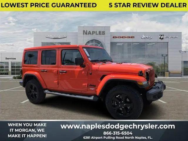 2023 Jeep Wrangler 4-Door Sahara Altitude 4x4 for sale in Naples, FL