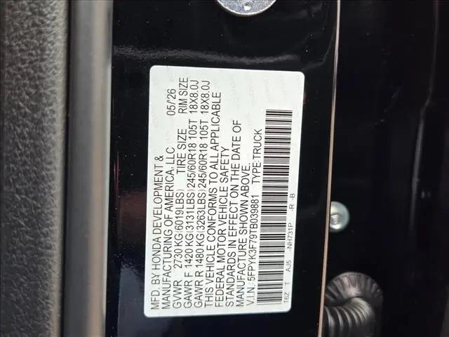 2026 Honda Ridgeline TrailSport+