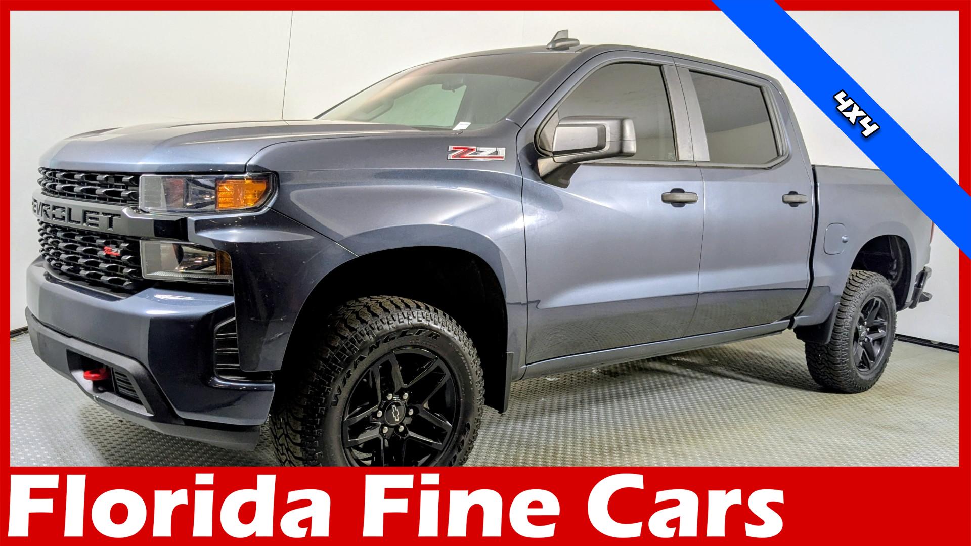 Shadow Gray Metallic 2020 Chevrolet Silverado 1500 Pickup Truck Four-Wheel Drive Automatic