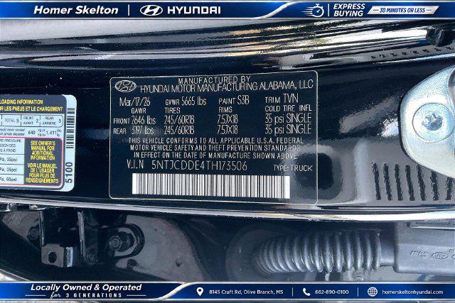 New 2026 Hyundai Santa Cruz SEL Activity For Sale in Olive Branch, MS