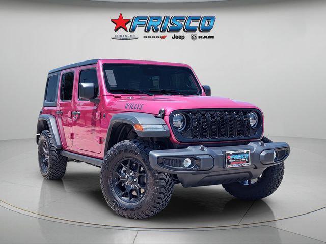 2026 Jeep Wrangler 4-Door Willys 4x4 for sale in Frisco, TX
