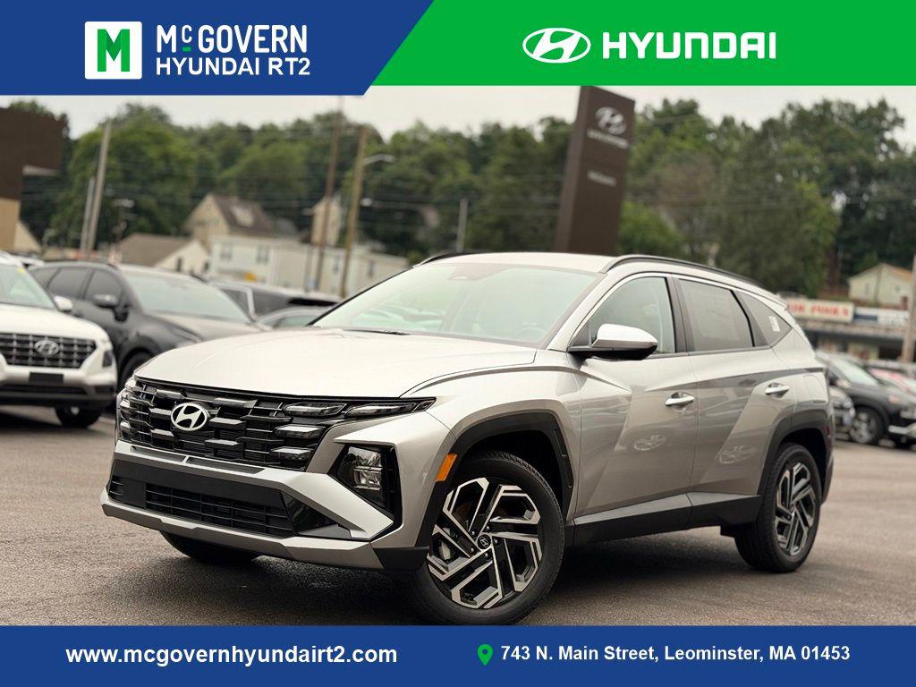 Shimmering Silver 2026 Hyundai Tucson SUV / Crossover All-Wheel Drive 8-Speed Automatic